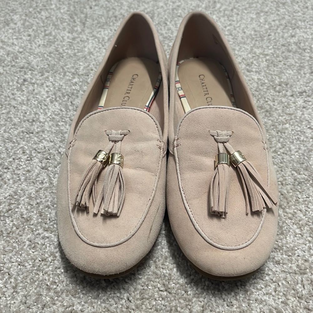 Pink shoes